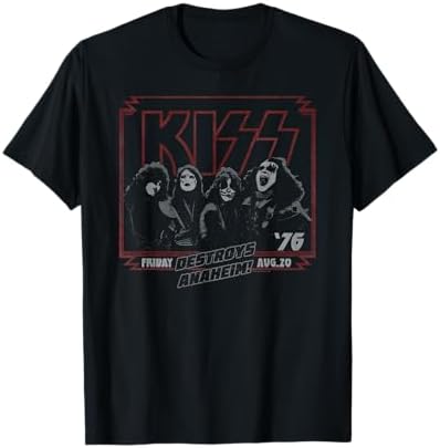 Amazon.com: KISS - 1978 Paul Stanley T-Shirt : Clothing, Shoes